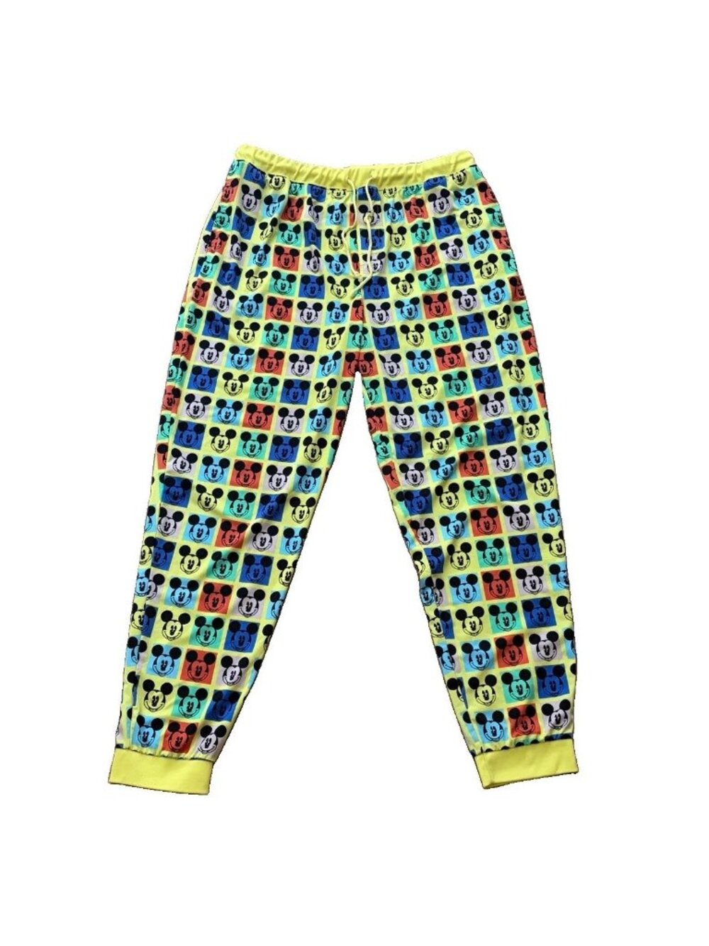 Disney Mickey Mouse Size XL Multicolor Lounge Sleep Pants Joggers